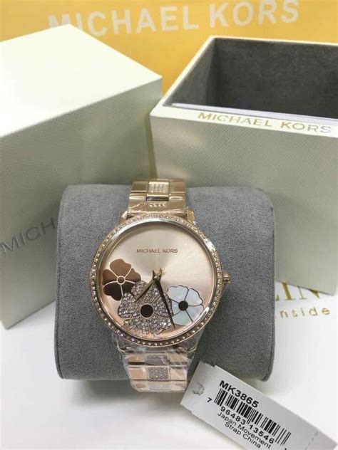 michael kors jaryn gold tone and leather wrap watch|Jaryn Studded Rose Gold.